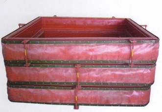 矩形织物补偿器